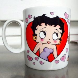Vintage 80s 1981 Betty Boop Coffee Mug